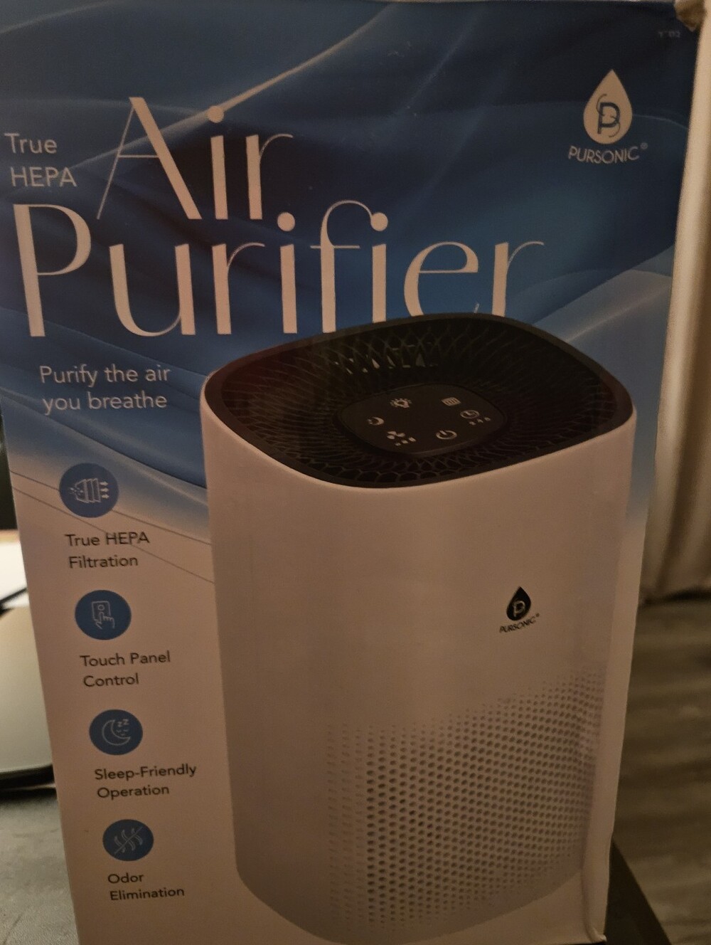Air Purifier True HEPA - White
